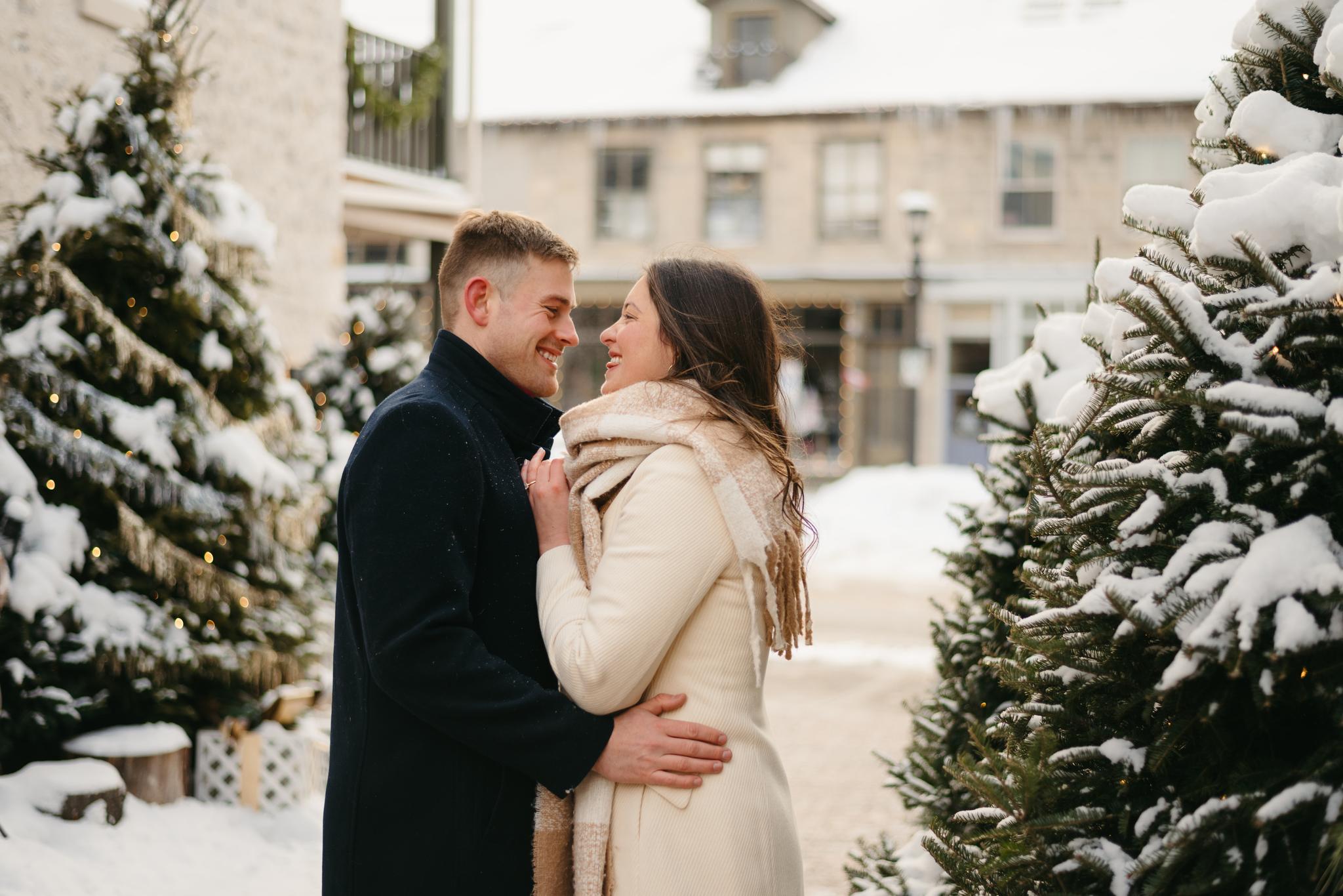 Surprise Wedding Proposal in Elora
