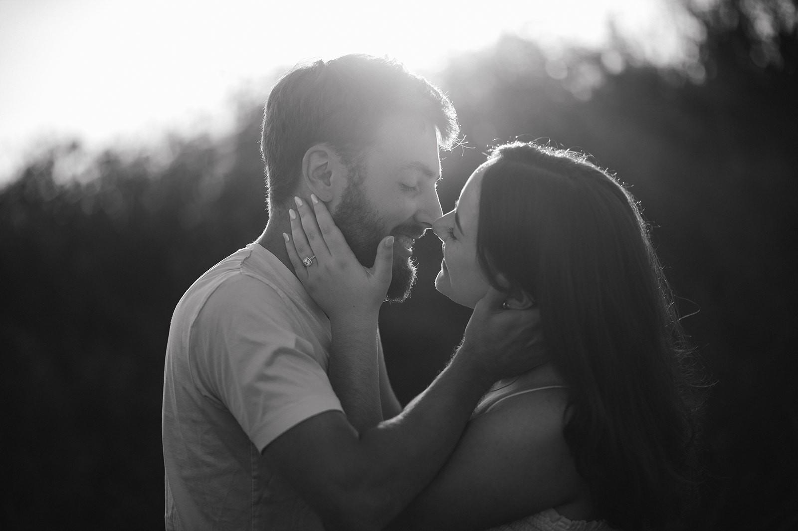 KW Engagement Session: Abby & Evan's Charming Family Farm Engagement